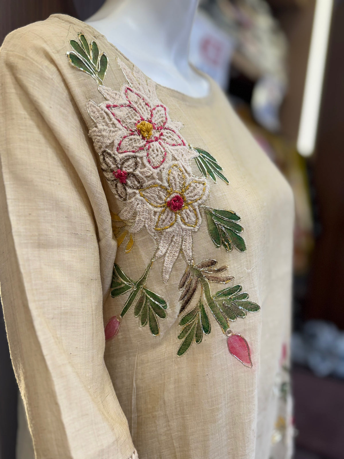 Kadhi kurta set with dupatta