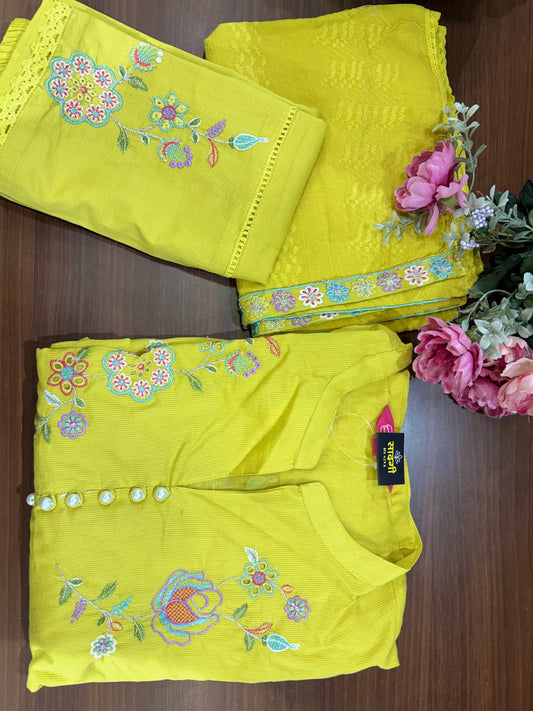 Long kurta dupatta set