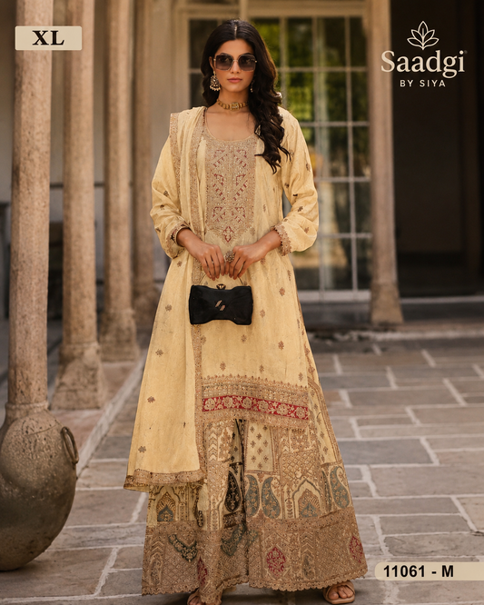Palazzo Set with Dupatta for Women, Ethnic Wear, Traditional Indian Outfit